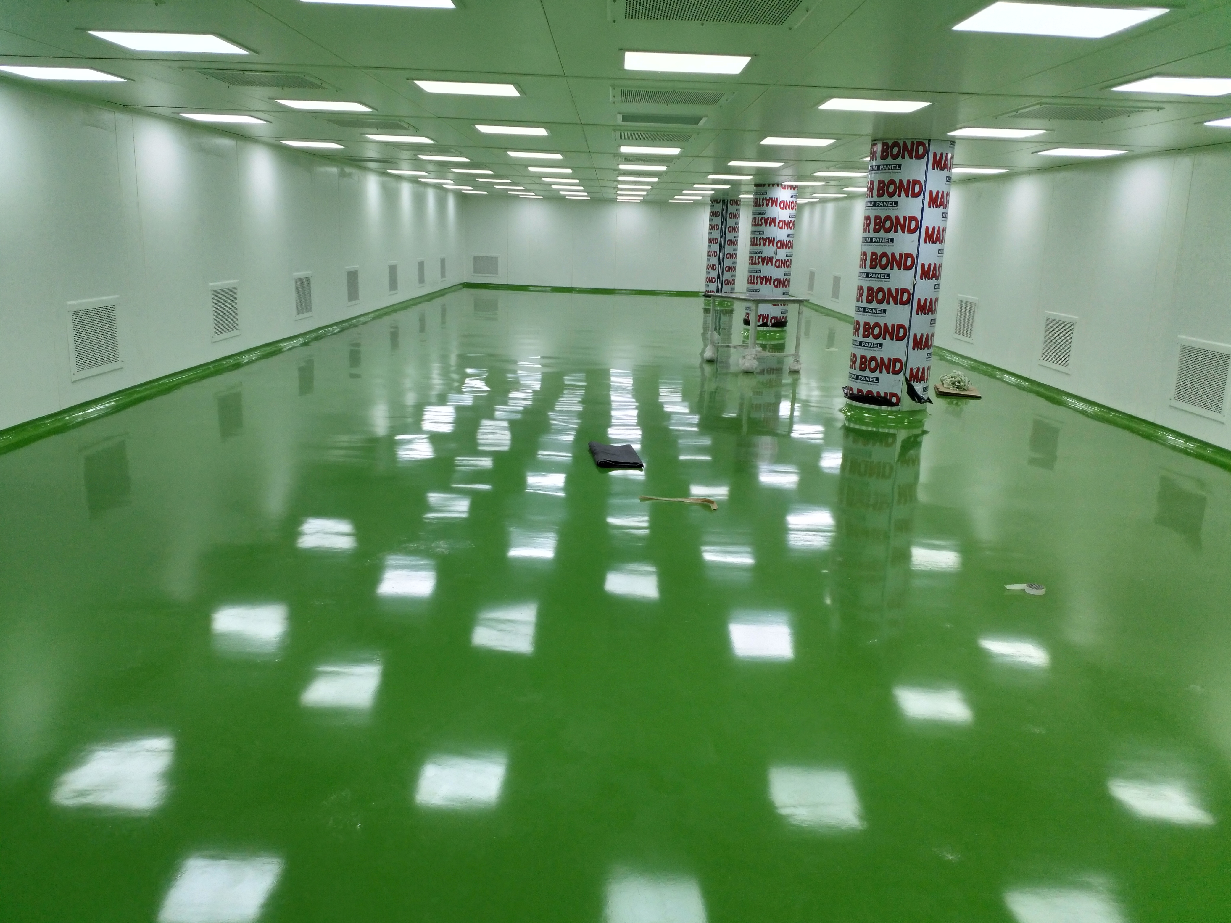 Epoxy anti static flooring